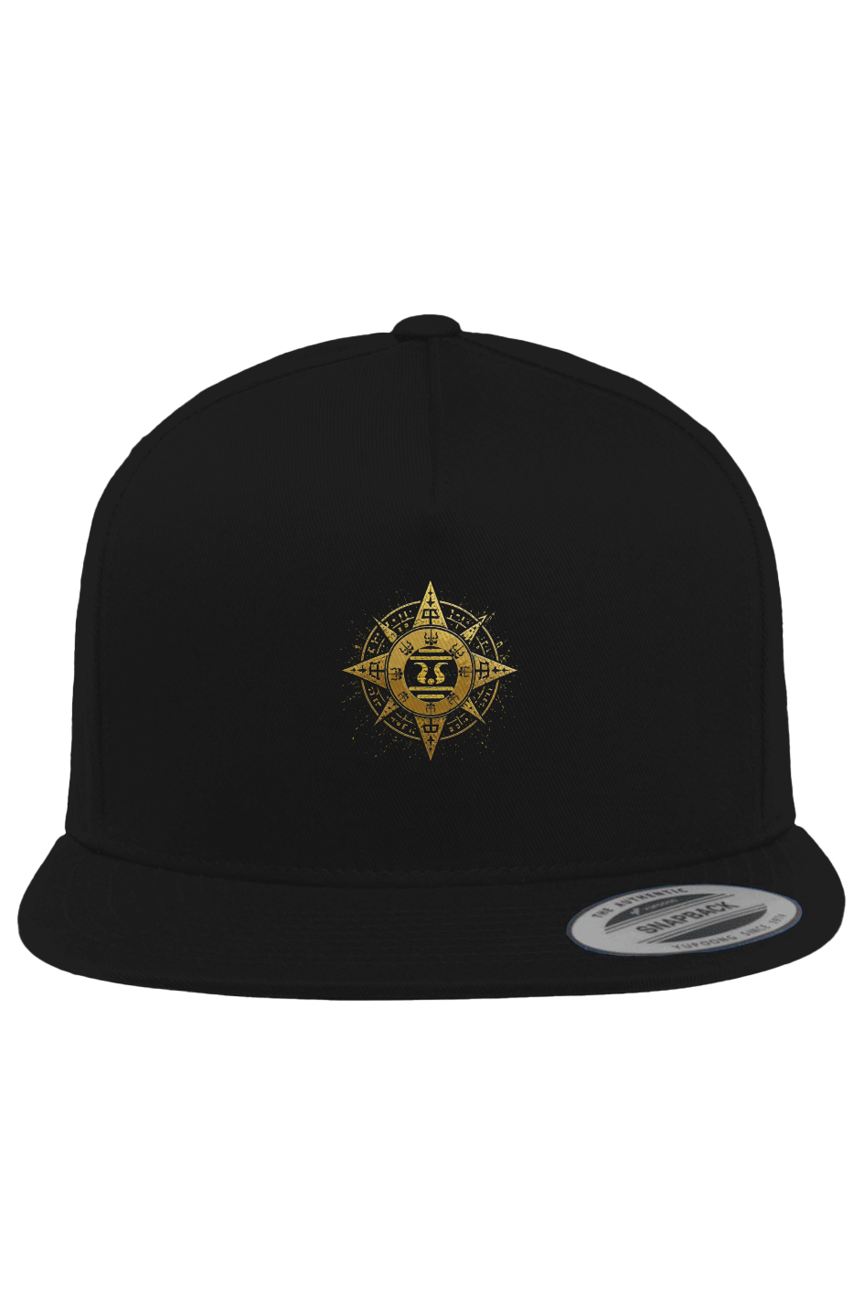 5-Panel Cotton Twill Snapback Cap