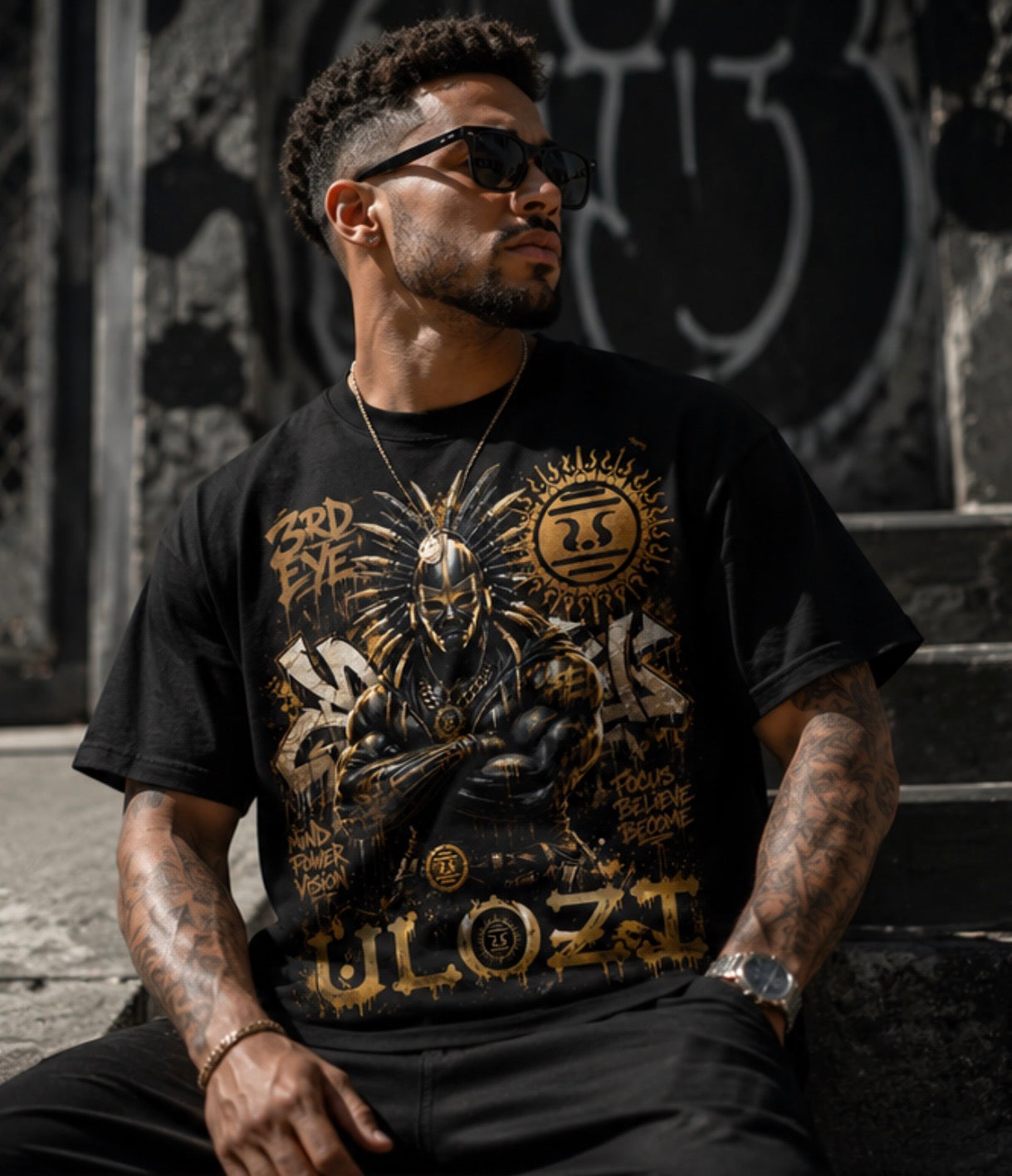 Aztec Ulozi Heavyweight T-Shirt