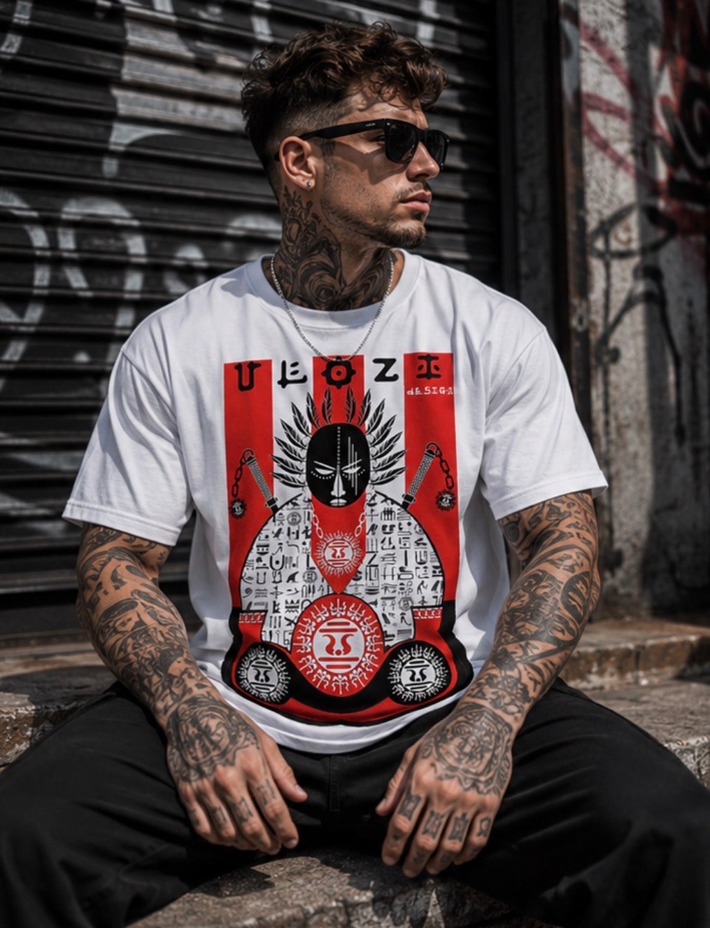 Dark as Day Ulozi Heavyweight T-Shirt